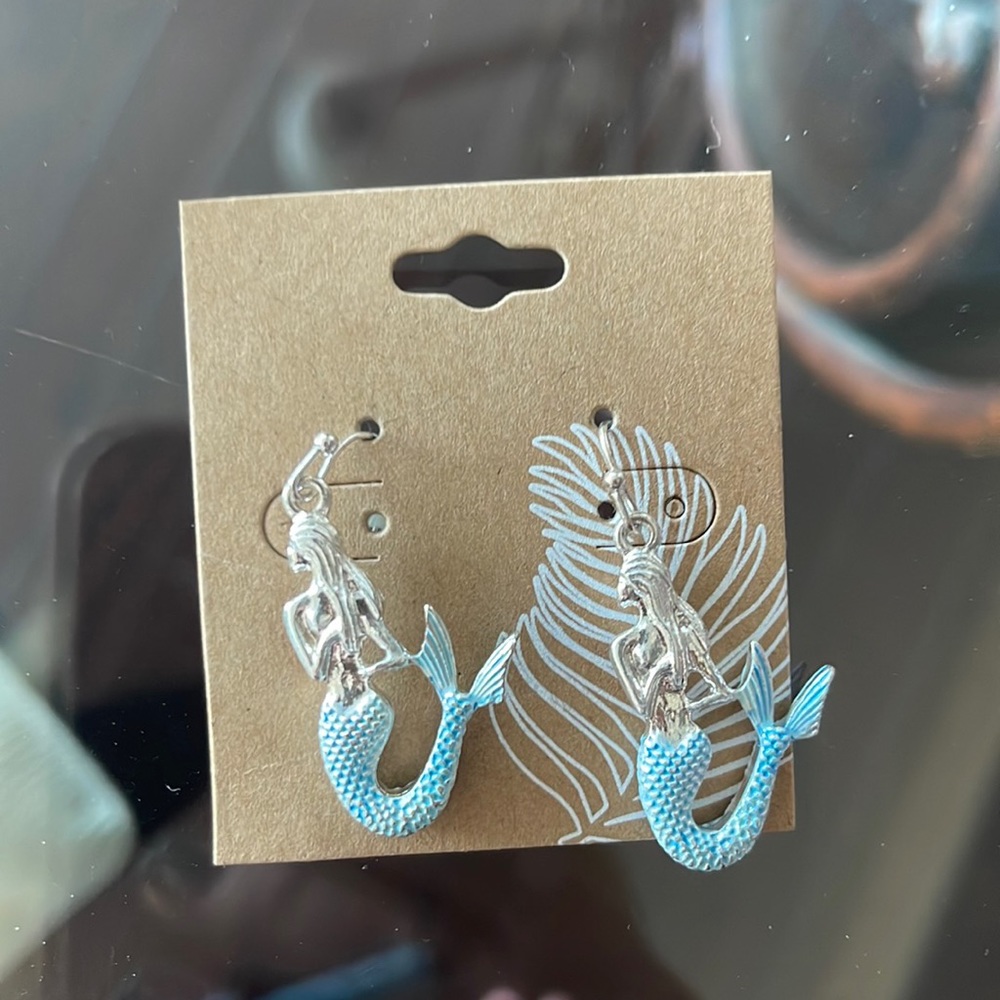 Mermaid earrings